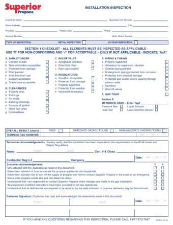 34006-2 VISUAL INSTALLATION COMPLIANCE