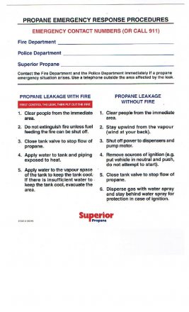 37022-2 DECAL-IN CASE OF EMERGENCY