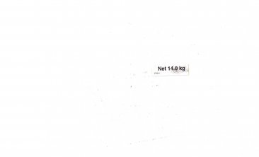 37032-4 NET 14.0 KG-WEIGHT LABELS