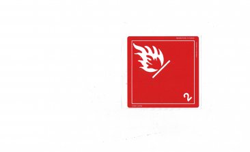 37043-4  4" X 4" CYLINDER FLAME DECALS/ declaque flamme cylindre