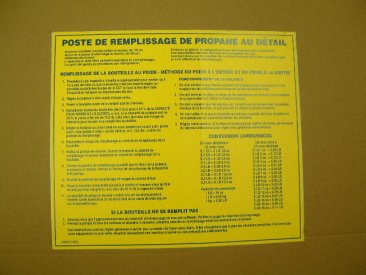 37082-3 ETIQ.POSTE de REMPLISSAGE