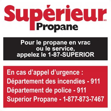 37096-3 48X48 YARD ENTRANCE METAL SIGN FRENCH