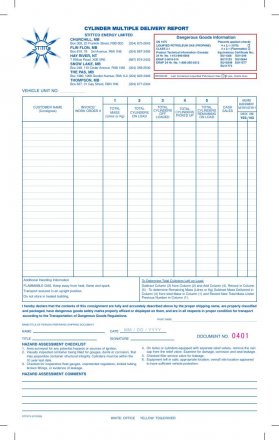 STC 073 STITTCO DECLINING BALANCE SHIPPING DOCUMENT ENGLISH