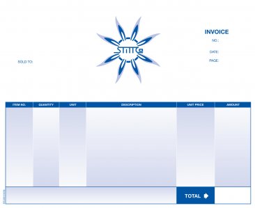 STC 400 STITTICO CONTINUOUS INVOICE (3 PART)