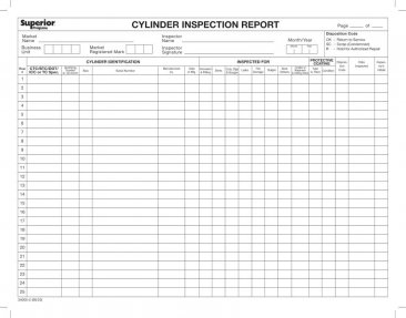 34005-2 INSPECTION: CYLINDER- ENGLISH