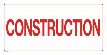 37108-3 CONSTRUCTION GRADE SIGN FR