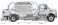 34022-4 TRUCK PREPARATION TAG - MAJOR REPAIRS 8" X 3 1/8"