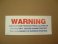 37069-2 WARNING UNDERGROUND PROPANE PIPING -ENGLISH