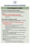STC 202010B STITTICO LAMINATED EMERGENCY RESPONSE QUICK GUIDE