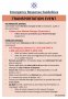 STC 202010 STITTICO LAMINATED EMERGENCY RESPONSE QUICK GUIDE