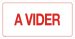 37107-3 A VIDER METAL SIGN FR